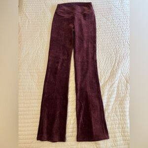 Prana Burgundy Wide Leg Pants